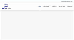 Desktop Screenshot of indecareathome.com